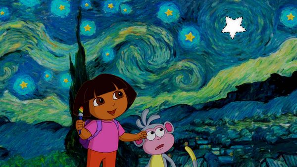 Dora, a Aventureira - Vamos pintar!