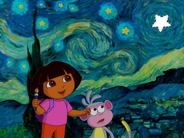 Dora, a Aventureira - Vamos pintar!