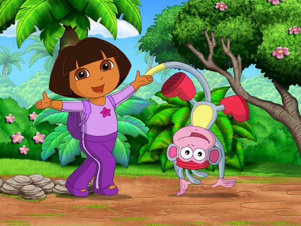 Dora, a Aventureira - A fantástica aventura de ginástica de Dora