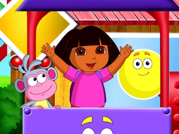 Dora, a Aventureira - Pegue aquele trem de formas