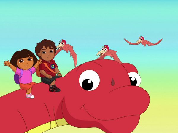 Dora, a Aventureira - Dora e Diego na época dos dinossauros