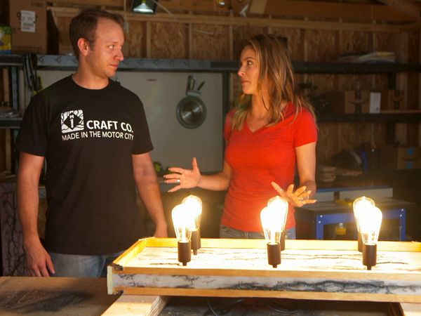 América Hecha a Mano - Lámparas Grabada con Relámpagos, Bolígrafos de Madera a la Deriva, Sombreros de Paja