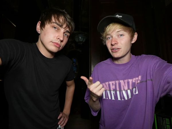 Sam and Colby - Overnight in the USA's Most Haunted Castle