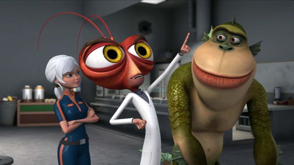 Monsters vs. Aliens - La noche del perro viviente / Ataque en la noche de las películas