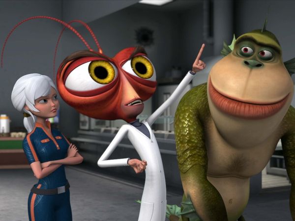 Monsters vs. Aliens - La noche del perro viviente / Ataque en la noche de las películas