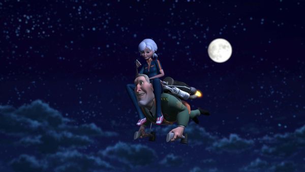 Monsters vs. Aliens - Predigo horror / Destruye a Pollito D