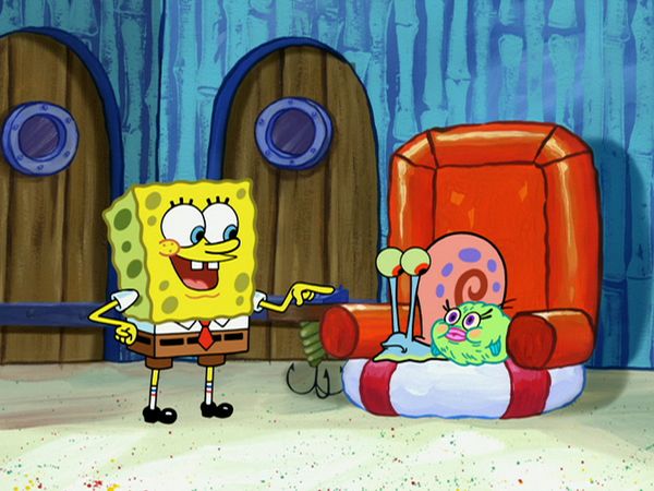 Bob Esponja - Mantén bella Fondo de Bikini / Un amigo para Gary