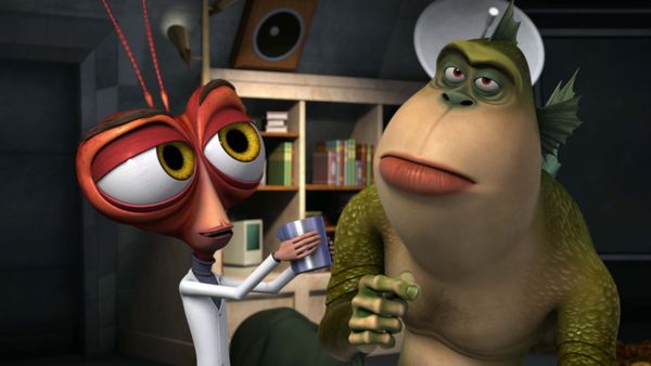 Monsters vs. Aliens - La maldición del Hombre Bestia / Vino del nivel Z