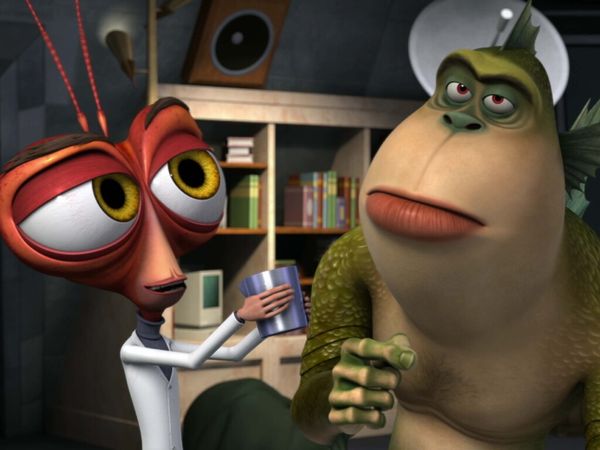 Monsters vs. Aliens - La maldición del Hombre Bestia / Vino del nivel Z