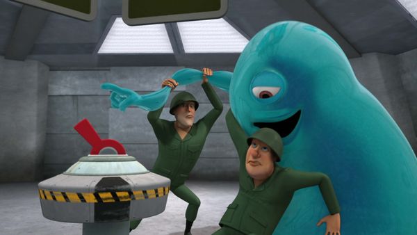 Monsters vs. Aliens - Como loco / El agujero de gusano cambió
