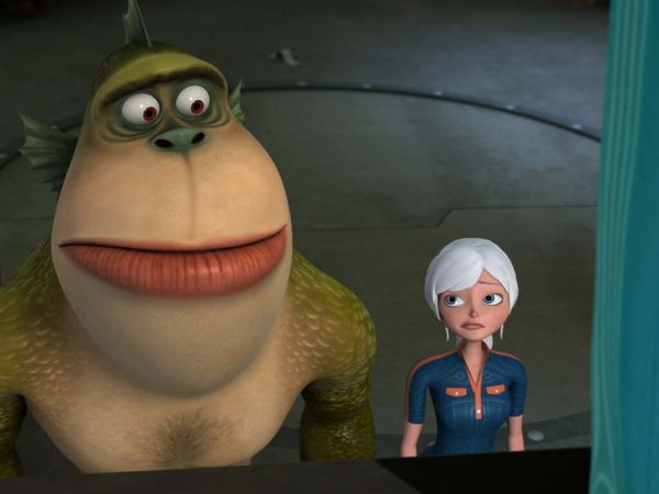 Monsters vs. Aliens - Las dos caras del Doctor Cucaracha / La cosa con un cerebro