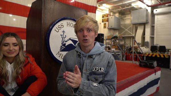 Sam and Colby - Overnight in a Ghost Ship