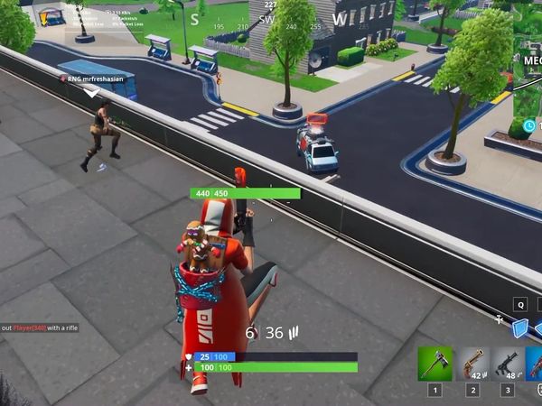 LazarBeam - Actually Playing Minecraft / I Beat Ninja in Fortnite