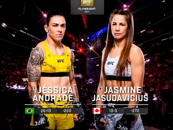 315: Jessica Andrade vs. Jasmine Jasudavicius Prelims - 315: Jessica Andrade vs. Jasmine Jasudavicius Prelims