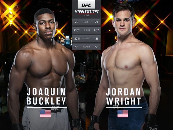 255: Joaquin Buckley vs. Jordan Wright Prelims - 255: Joaquin Buckley vs. Jordan Wright Prelims