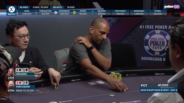 WSOP Main Event 2022 - Episodio 1