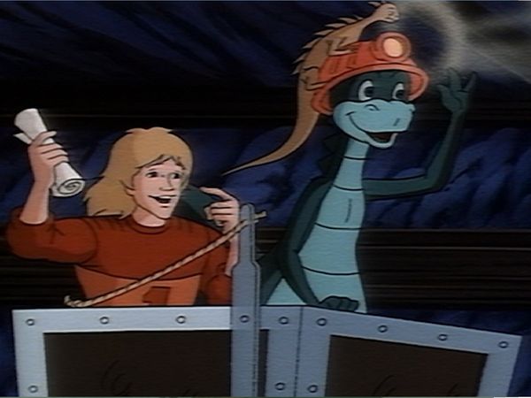 Denver the last dinosaur - La ville fantôme