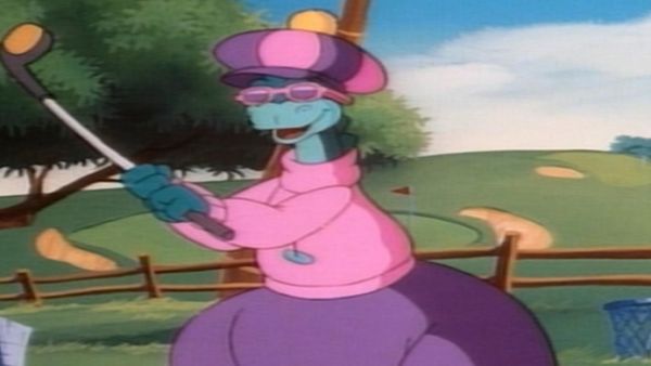 Denver the last dinosaur - Partie de golf