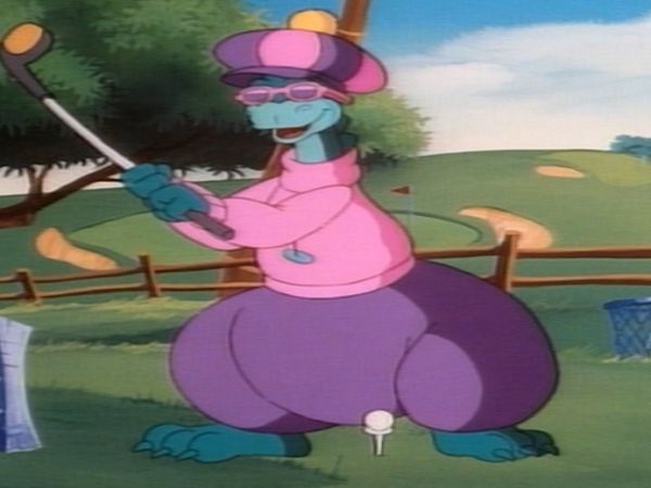 Denver the last dinosaur - Partie de golf
