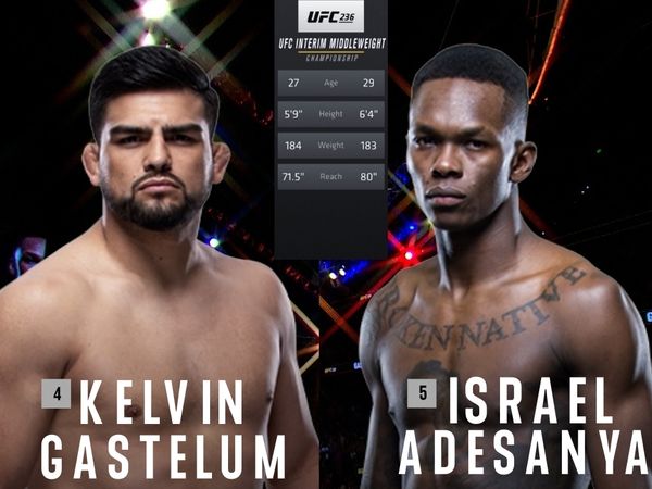 UFC 236: Kelvin Gastelum vs. Israel Adesanya - UFC 236: Kelvin Gastelum vs. Israel Adesanya