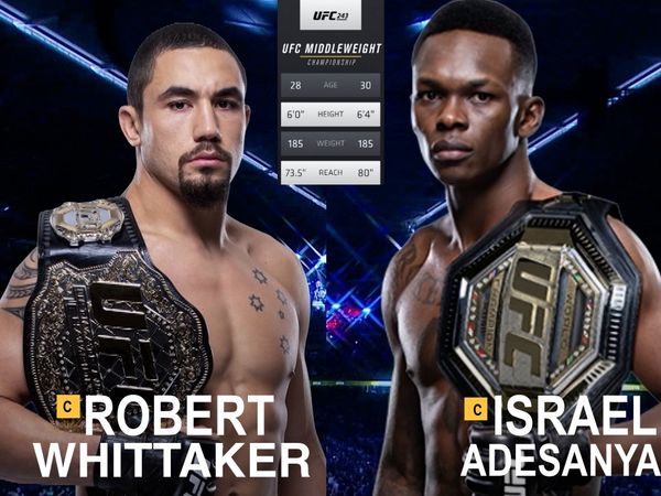 UFC 243: Robert Whittaker vs. Israel Adesanya - UFC 243: Robert Whittaker vs. Israel Adesanya
