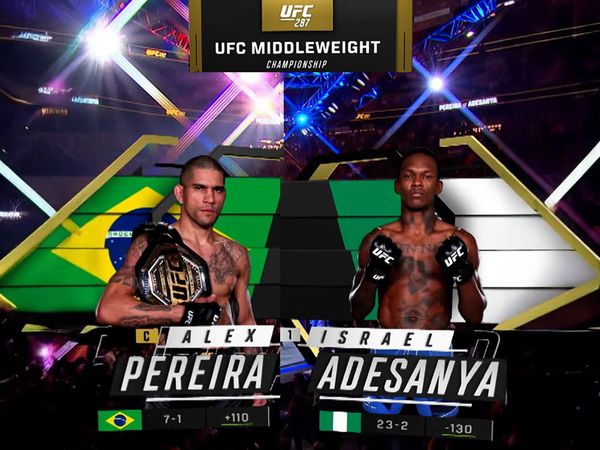 287: Alex Pereira vs. Israel Adesanya Main Card - 287: Alex Pereira vs. Israel Adesanya Main Card
