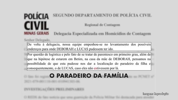 Investigação Criminal - Ana Lívia e Stefany