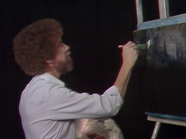 The Joy of Painting with Bob Ross - Winter Night