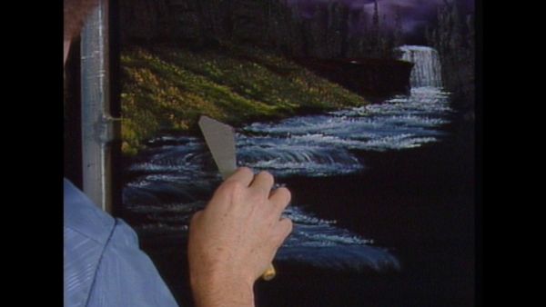 The Joy of Painting with Bob Ross - Black Waterfall