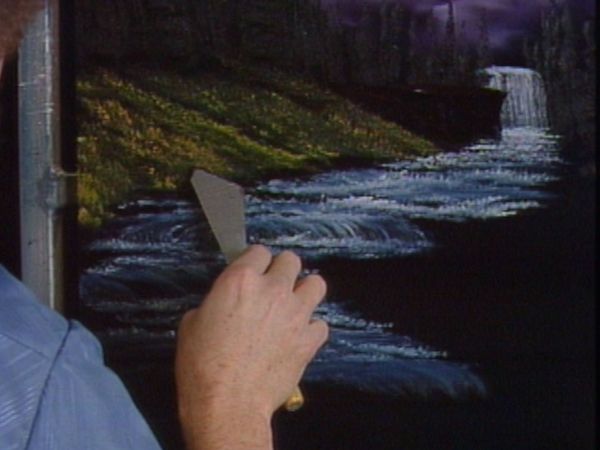 The Joy of Painting with Bob Ross - Black Waterfall