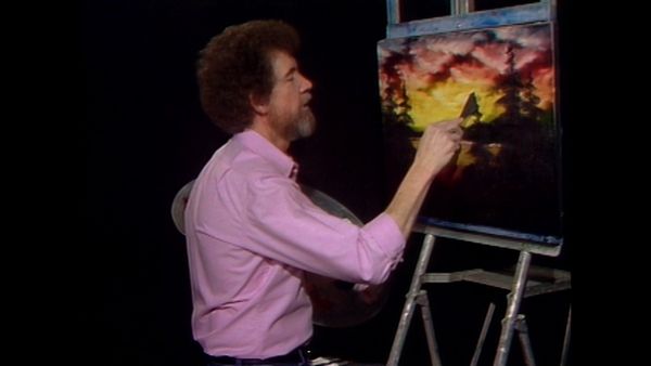 The Joy of Painting with Bob Ross - Red Sunset