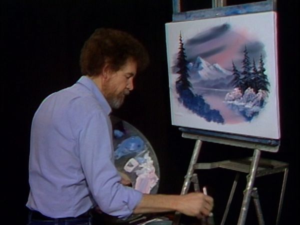 The Joy of Painting with Bob Ross - Winter Oval