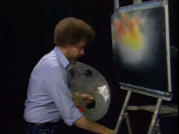 The Joy of Painting with Bob Ross - Dark Waterfall