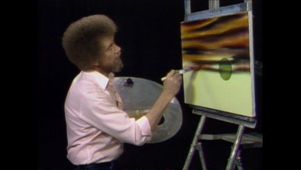 The Joy of Painting with Bob Ross - Evergreens at Sunset