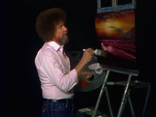 The Joy of Painting with Bob Ross - Sunset Over the Waves