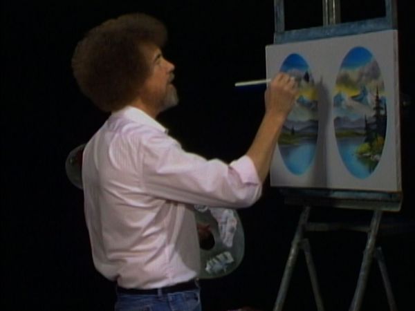 The Joy of Painting with Bob Ross - Double Oval Fantasy