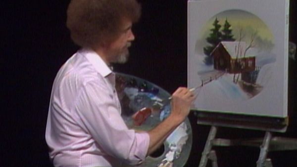 The Joy of Painting with Bob Ross - Covered Bridge Oval