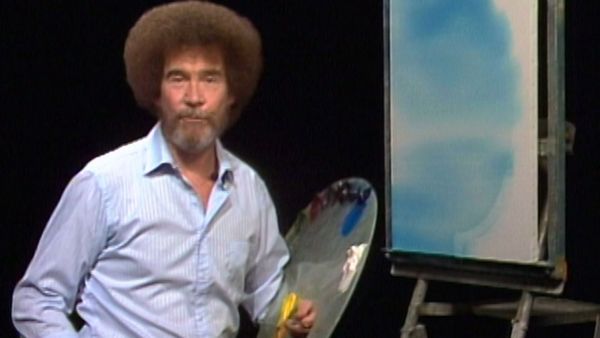 The Joy of Painting with Bob Ross - Half Oval Vignette