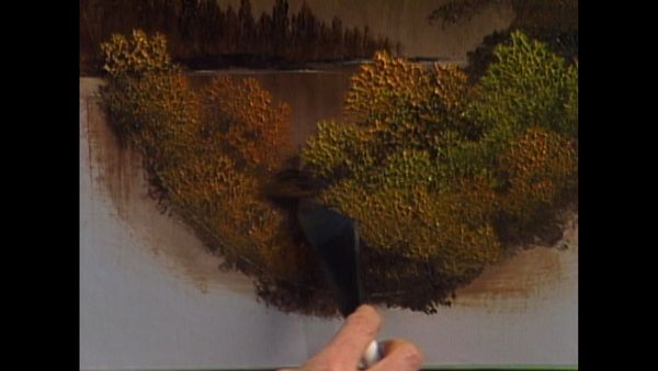 The Joy of Painting with Bob Ross - Autumn Oval