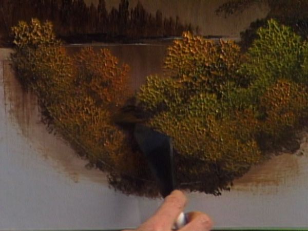 The Joy of Painting with Bob Ross - Autumn Oval