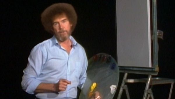 The Joy of Painting with Bob Ross - Golden Mist Oval