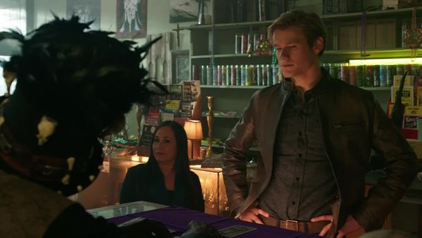 MacGyver - Mardi Gras Beads & Chair