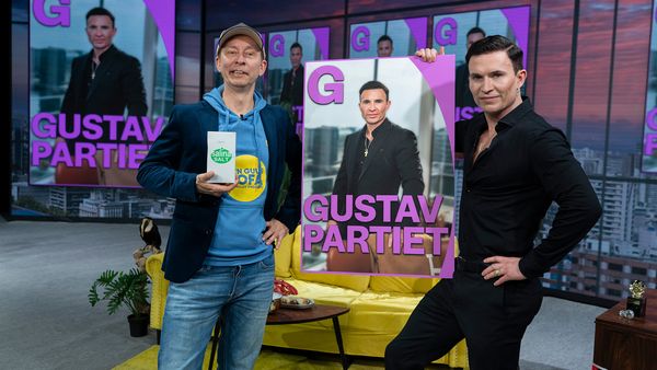 Den gule sofa med Allan Sindberg - Gustav Salinas