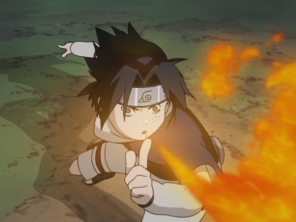Naruto: Exame Chuunin - O Sharingan Revivido: Jutsu Chama Do Dragão