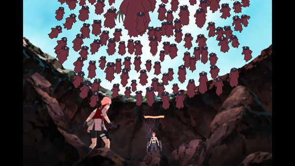 Naruto Shippuden: Resgate do Kazekage - Luta Entre Marionetes: Dez Contra Cem!