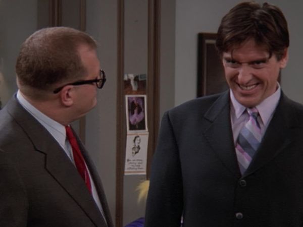 The Drew Carey Show - Drew Pops Something On Kate