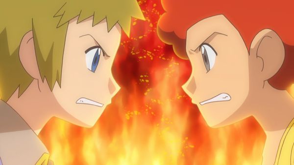 Pokémon: DP Los vencedores de la Liga de Sinnoh - Flint Enciende el Fuego!