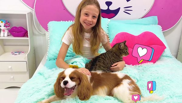 Like Nastya - Nastya’s Fun Challenges: School Bus Rules, Color Wars, and Baby Adventures