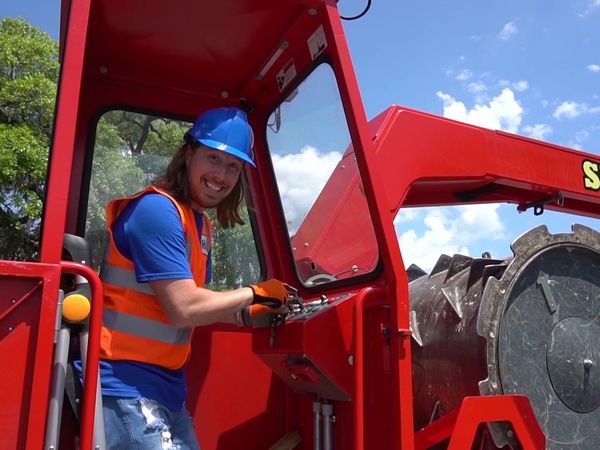 Handyman Hal - Smash My Trash Truck with Handyman Hal | Smash Trash Garbage Dumpster Truck