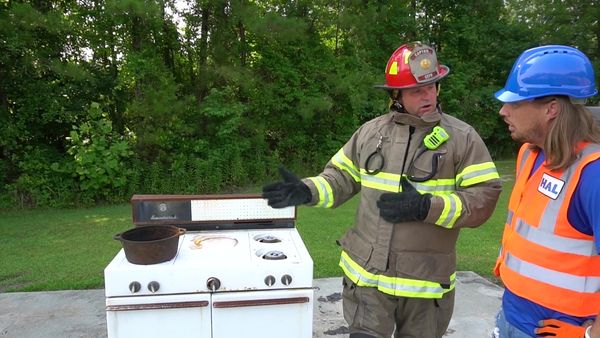 Handyman Hal - Fire Safety with Fire Fighters | Fire Truck for Kids Handyman Hal